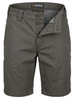 Noble Outfitters Men's Flex Canvas Work Shorts – Gray, Size 32 1220